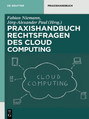 cover image of Rechtsfragen des Cloud Computing